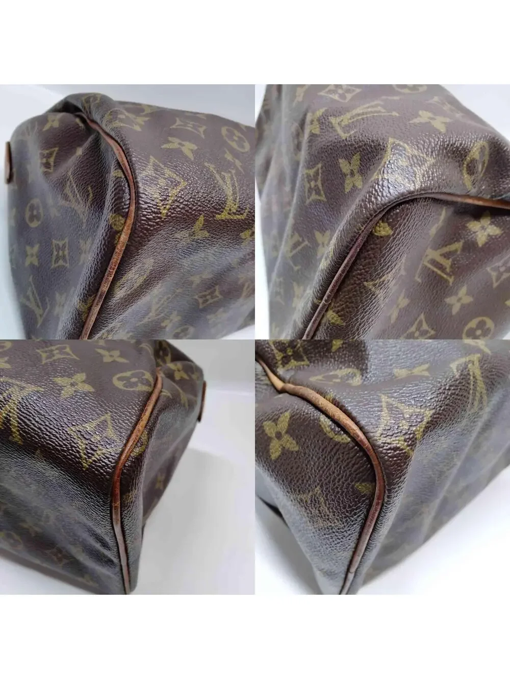 $1490 1987 Louis Vuitton Monogram Speedy 25 MI872